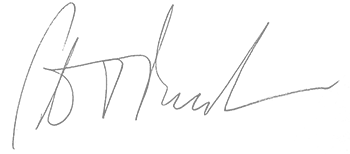 Peter Drucker signature
